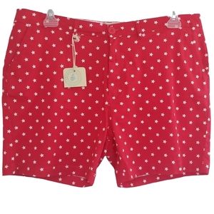🆕️🇺🇲NWT Women's Plus Size Star Shorts